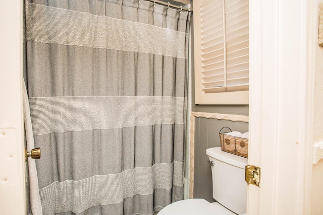 bathroom with toilet