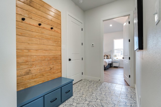 view of mudroom