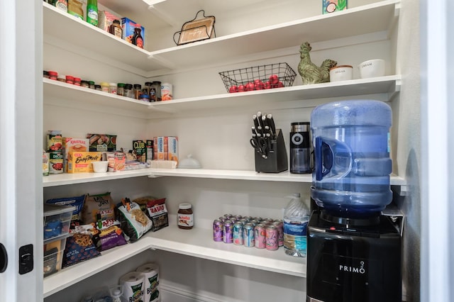 view of pantry