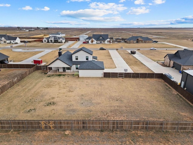 birds eye view of property featuring a residential view
