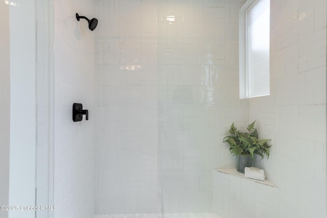 4029 136th St, Lubbock, TX 79423 - bathroom with a tile shower