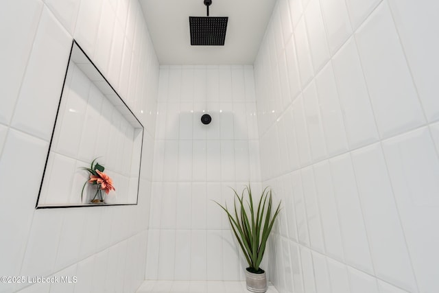 4029 136th St, Lubbock, TX 79423 - bathroom view of a tile shower