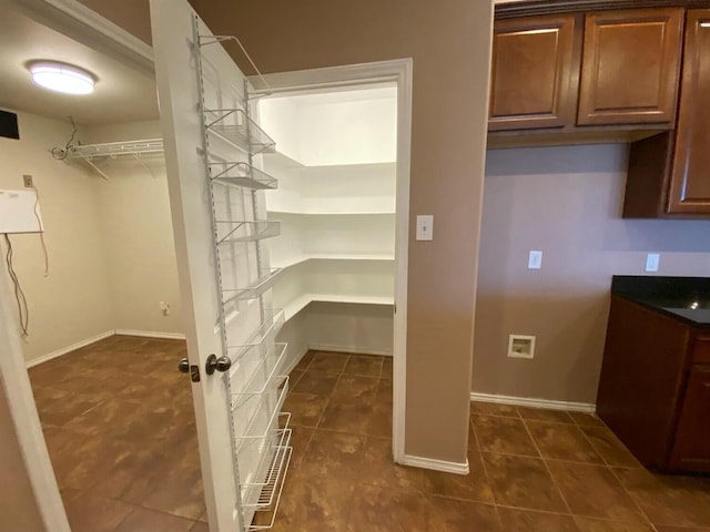 view of pantry