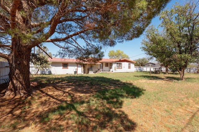 view of yard