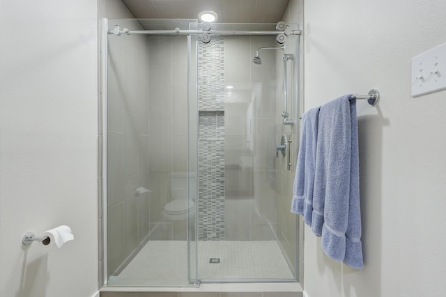 4615 11th St, Lubbock, TX 79416 - bathroom with a stall shower and toilet