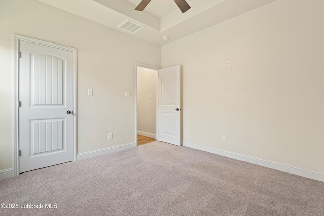 1016 N Genoa Ave, Lubbock, TX 79416 - unfurnished bedroom featuring carpet floors and a ceiling fan