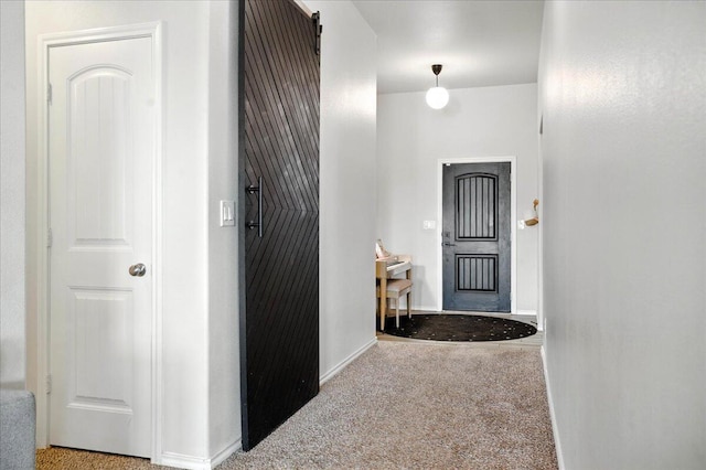7502 103rd St, Lubbock, TX 79424 - corridor with carpet flooring and baseboards