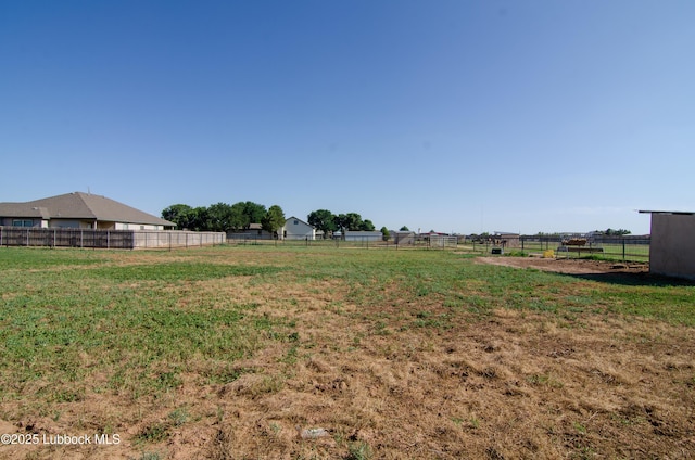 12220 Chicago Ave, Lubbock, TX 79424 - view of yard featuring a view of rural / pastoral area