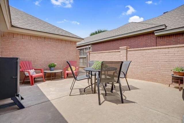 view of patio