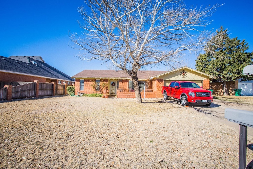 view of ranch-style house