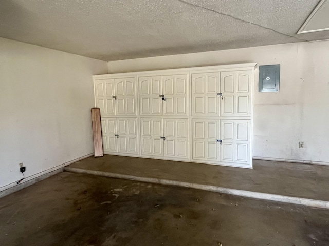 5013 57th St, Lubbock, TX 79414 - unfurnished bedroom with concrete floors and electric panel