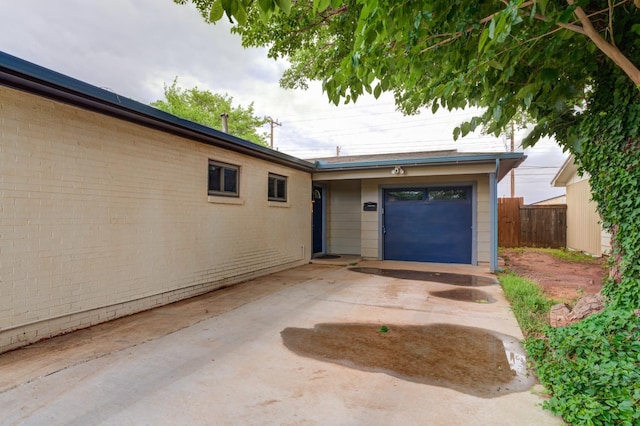 exterior space with a patio