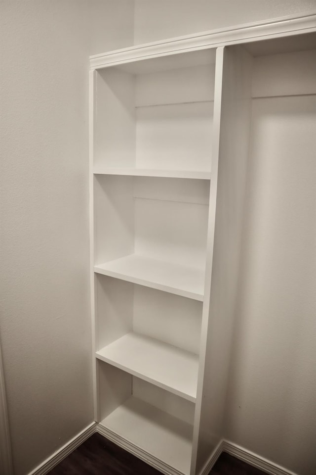 view of closet