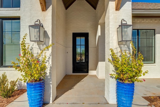 view of property entrance