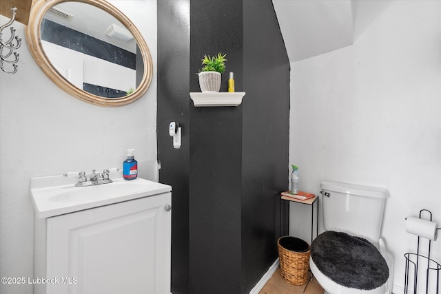 10827 Detroit Ave, Lubbock, TX 79423 - bathroom with vanity and toilet