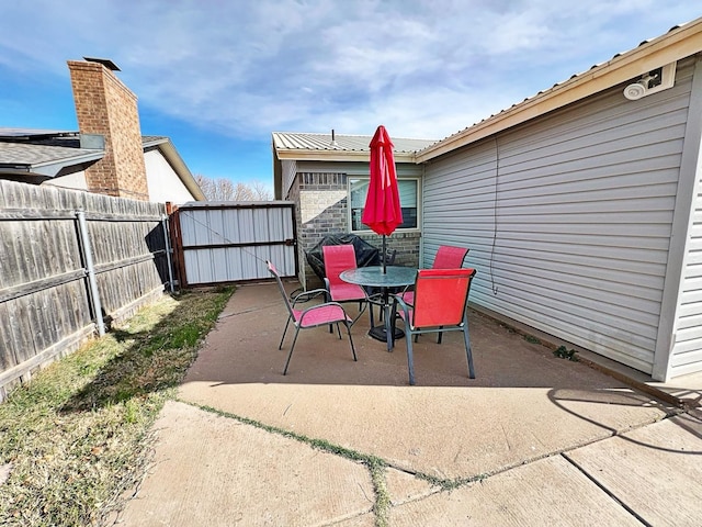 view of patio