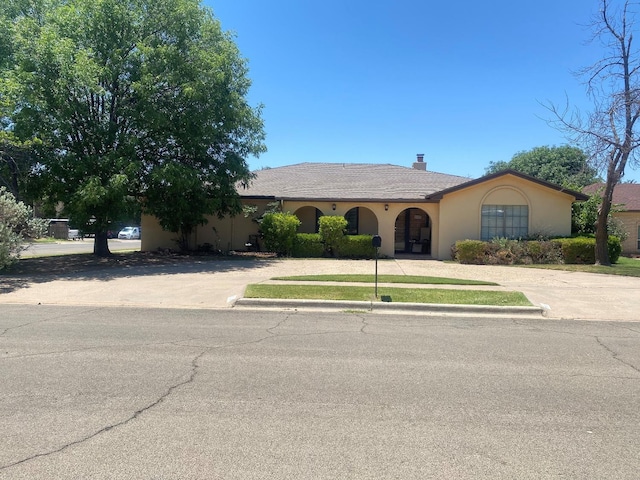 view of ranch-style house