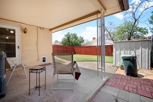 view of patio