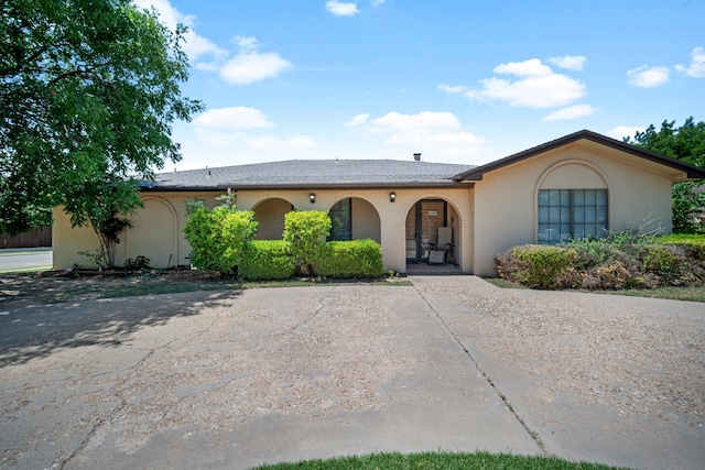 view of ranch-style house