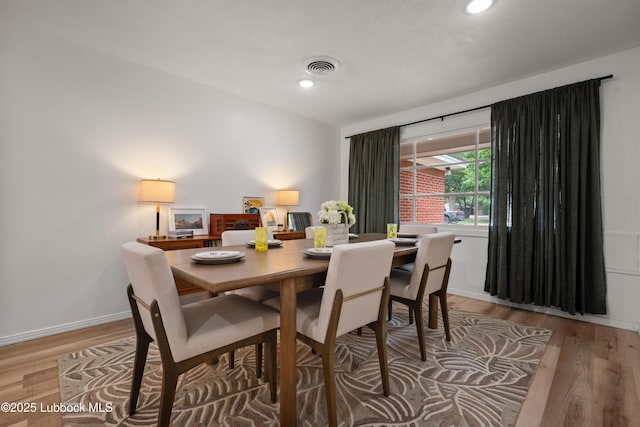 6405 Joliet Ave, Lubbock, TX 79413 - dining room with light wood-type flooring and recessed lighting