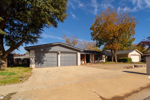 ranch-style house with a garage