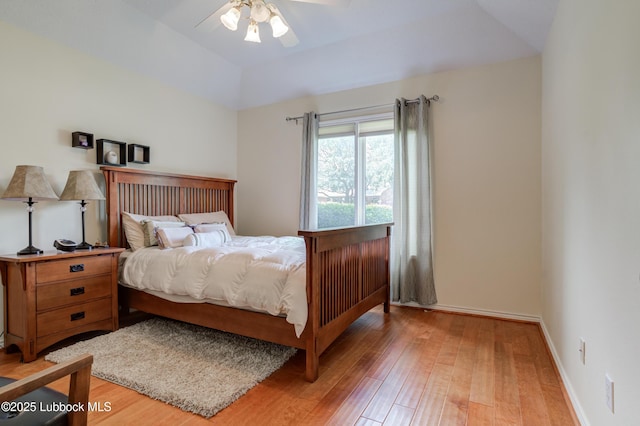 4801 Amherst St, Lubbock, TX 79416 - bedroom with light wood-style floors and ceiling fan