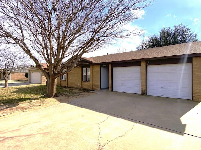 ranch-style house with a garage