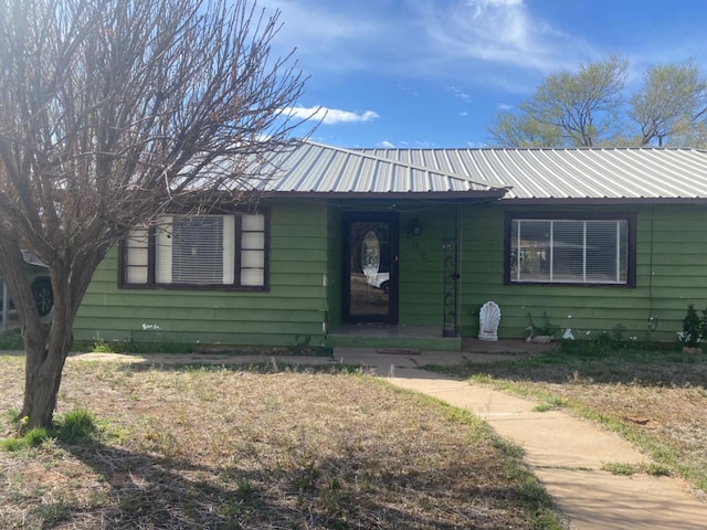 view of ranch-style house