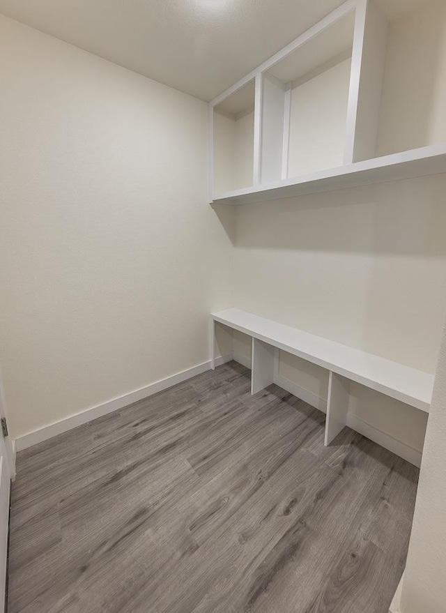 interior space featuring hardwood / wood-style floors