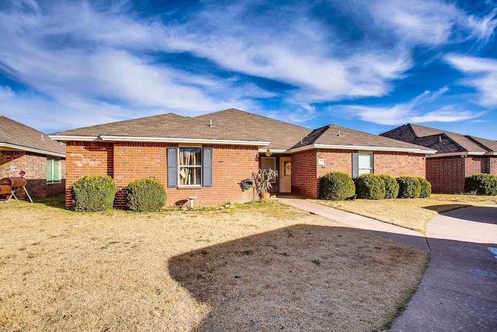 view of ranch-style home