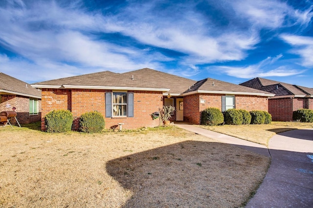 view of ranch-style home