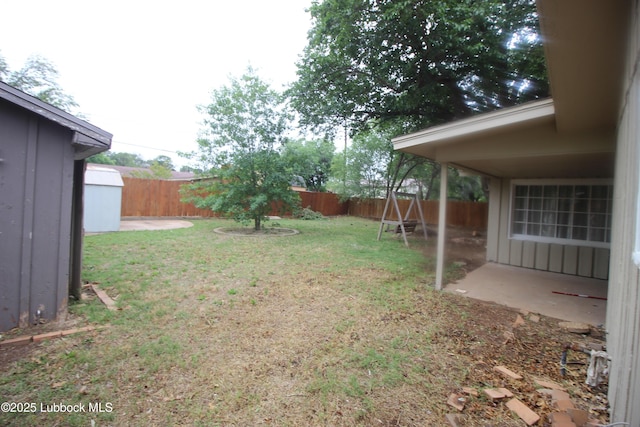 3707 38th St, Lubbock, TX 79413 - view of fenced backyard