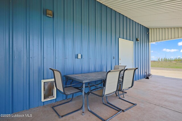 743 Co Rd, M, Tahoka, TX 79373 - view of patio with outdoor dining area