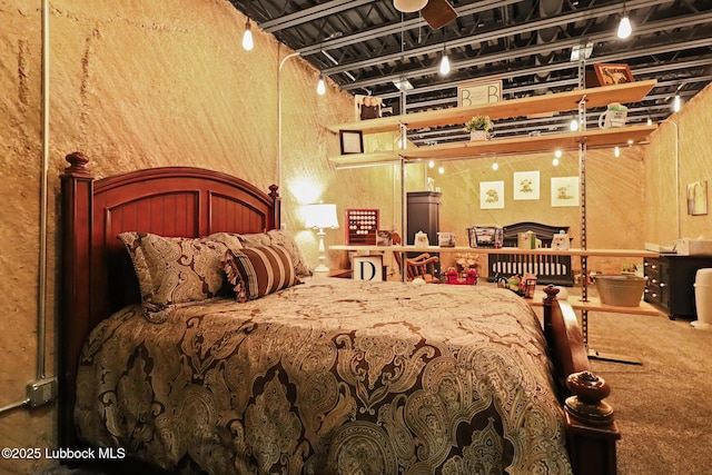 743 Co Rd, M, Tahoka, TX 79373 - view of carpeted bedroom