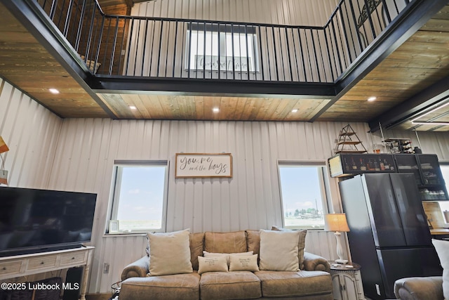 743 Co Rd, M, Tahoka, TX 79373 - living area with healthy amount of natural light