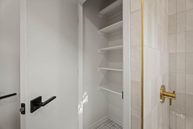 view of closet