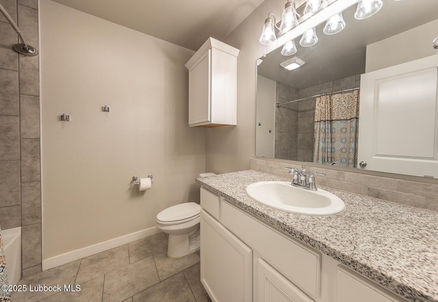 3301 Venita Ave, Lubbock, TX 79407 - bathroom with vanity and tile patterned floors