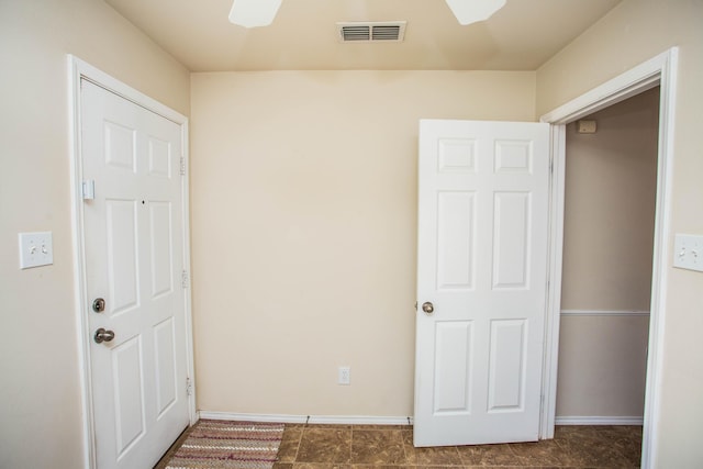 3602 Pontiac Ave, Lubbock, TX 79407 - unfurnished bedroom featuring visible vents and baseboards