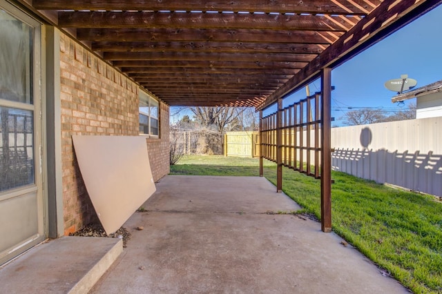 view of patio