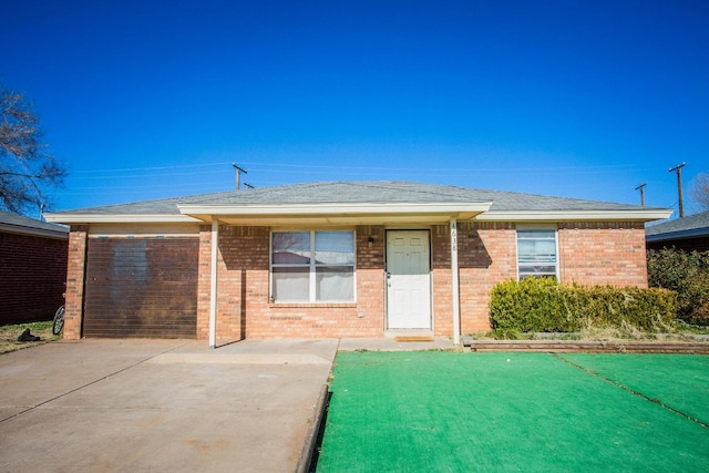 view of ranch-style home