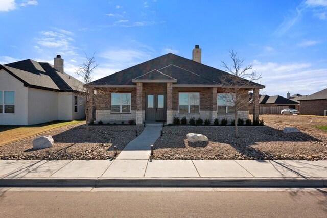 view of ranch-style home