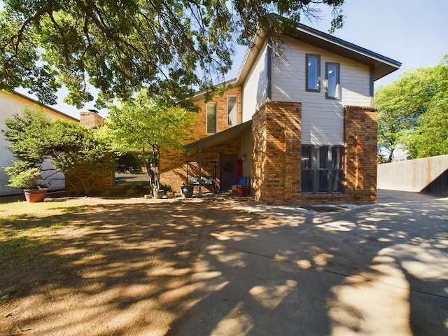 view of back of house