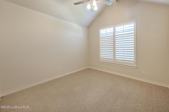 4003 124th St, Lubbock, TX 79423 - empty room with a ceiling fan and carpet floors