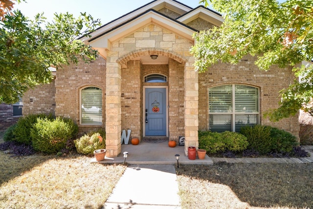 view of entrance to property