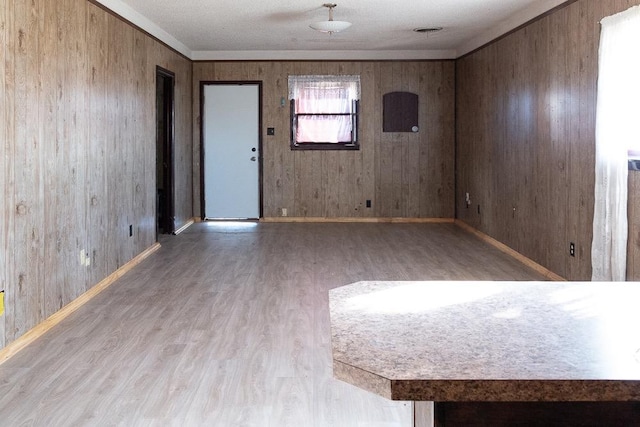 spare room featuring hardwood / wood-style flooring