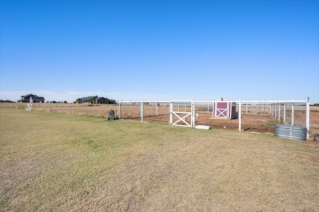 8405 E County Rd 6100, Idalou, TX 79329 - view of yard with an outdoor structure