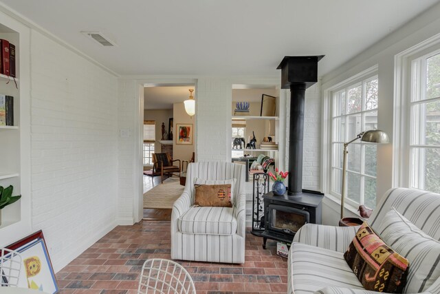 miscellaneous room featuring dark wood-type flooring