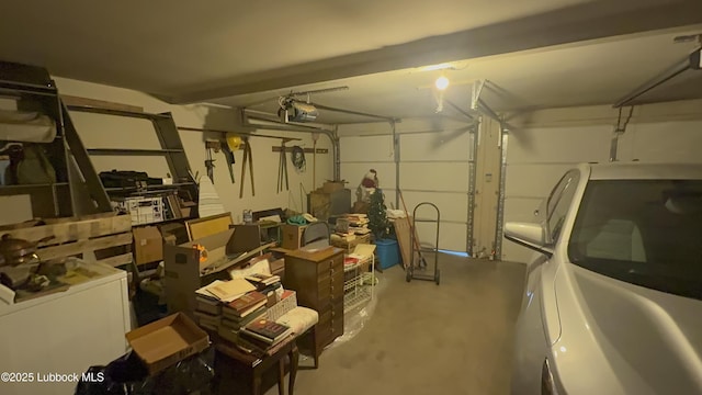 3806 56th St, Lubbock, TX 79413 - garage featuring a garage door opener