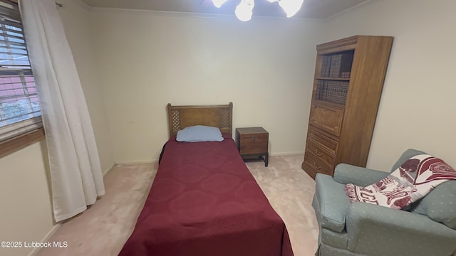 3806 56th St, Lubbock, TX 79413 - carpeted bedroom with ornamental molding