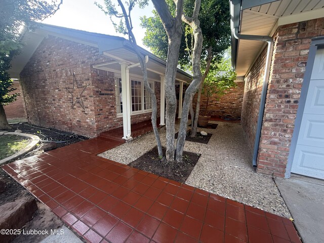 3806 56th St, Lubbock, TX 79413 - view of home's exterior with brick siding